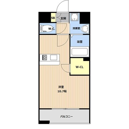 LIBTH平尾IIの物件間取画像